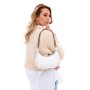 Zoozie Bags Ženska elegantna torba preko ramena 21KC22 004 White - slika 1