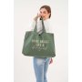 Zoozie Bags Ženska zelena torba od platna 2299 - slika 2