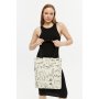 Zoozie Bags Pamučna krem - crna torba 2207 - slika 4