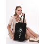 Zoozie Bags Ženska pamučna crna torba 1436 - slika 3