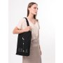 Zoozie Bags Ženska pamučna torba crna 1460 - slika 2