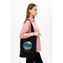 Zoozie Bags Ženska pamučna torba crna 1468 - slika 3