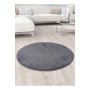 Conceptum Hypnose Tepih staza (80 cm) Oval Plush Dark Grey - slika 1