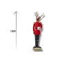 WALLXPERT Decorative Object Crveni Beli Crni CY0640 - slika 1
