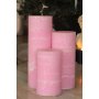 WALLXPERT Set sveća (3 komada) Dev Sutun Pink - slika 1