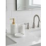 WALLXPERT Kupatilo set (3 dela) Flora White Matte Gold - slika 1