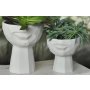WALLXPERT Set ukrasnih belih vaza (2 komada) CY0460 - slika 2