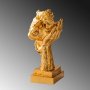 WALLXPERT Decorative Object zlatna figura 030 - slika 5