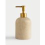 WALLXPERT Dozator za sapun Etern Beige Matte Gold - slika 2
