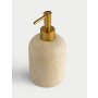 WALLXPERT Dozator za sapun Etern Beige Matte Gold - slika 3