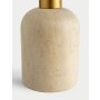 WALLXPERT Dozator za sapun Etern Beige Matte Gold - slika 4
