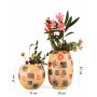 WALLXPERT Set ukrasnih vaza (2 komada) YL625 - slika 3