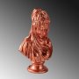 WALLXPERT Decorative Object figura u boji bakra 038 A - slika 5