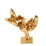 WALLXPERT Decorative Object figura zlatna boja 033 - slika 4