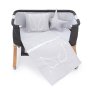 WALLXPERT Set za spavanje za bebe Angel Wings Grey - slika 2