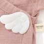 WALLXPERT Set za novorođenče (5 komada) Angel Wings Newborn Baby Set Pink - slika 4