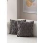WALLXPERT Set presvlaka za jastuke (2 komada) Tuffet Grey v1 - slika 1