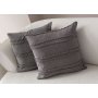 WALLXPERT Set presvlaka za jastuke (2 komada) Tuffet Grey v2 - slika 3