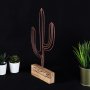 WALLXPERT Decorative Object fugura Cactus Bronze - slika 2