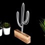 WALLXPERT Decorative Object figura Cactus Mini White - slika 3