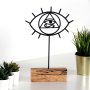 WALLXPERT Decorative Object figura Eye Black - slika 3