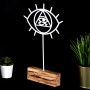 WALLXPERT Decorative Object figura Eye White - slika 3