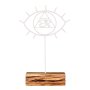 WALLXPERT Decorative Object figura Eye White - slika 1