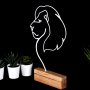 WALLXPERT Decorative Object figura Lion White - slika 2