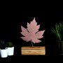WALLXPERT Decorative Object figura Maple Bronze - slika 3