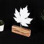 WALLXPERT Decorative Object figura Maple White - slika 3