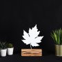 WALLXPERT Decorative Object figura Maple White - slika 1