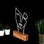 WALLXPERT Decorative Object Mask White - slika 2