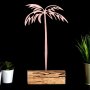 WALLXPERT Decorative Object figura Palm Bronze - slika 1