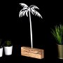WALLXPERT Decorative Object figura Palm White - slika 2