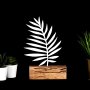 WALLXPERT Decorative Object figura Palm Leaf White - slika 2