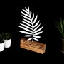 WALLXPERT Decorative Object figura Palm Leaf White - slika 3
