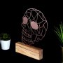 WALLXPERT Decorative Object figura Skull Bronze - slika 3