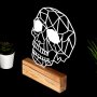 WALLXPERT Decorative Object figura Skull White - slika 2