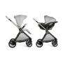 CHICCO Kolica za bebe 2u1 Duo Sistem Bellagio, Siva - slika 5