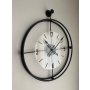 WALLXPERT Dekorativni metalni zidni sat Mclock 00110 - slika 2