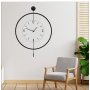 WALLXPERT Dekorativni metalni zidni sat Mclock 00112 - slika 2