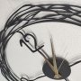 WALLXPERT Dekorativni metalni zidni sat Winding - slika 4