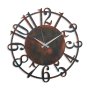 WALLXPERT Dekorativni metalni zidni sat Metal Wall Clock 15 3 - slika 5