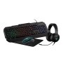 VOLKANO VX Herac Tastatura + miš + podloga + slušalice USB VX-147-BK[V3] US crna - slika 1