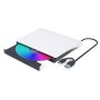 GEMBIRD DVD-USB-031 eksterni USB CD/DVD drive Citac-rezac USB + USB-C black-white - slika 1
