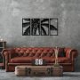 WALLXPERT Dekorativni metalni zidni dodatak Coconut Tree 312 - slika 2