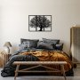 WALLXPERT Dekorativni metalni zidni dodatak Monumental Tree 308 - slika 3