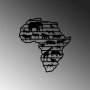 WALLXPERT Dekorativni metalni zidni dodatak African Animals - slika 4