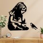 WALLXPERT Dekorativni metalni zidni dodatak Banksy Metal 07 - slika 1