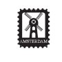 WALLXPERT Dekorativni metalni zidni dodatak Amsterdam Stamp - slika 3